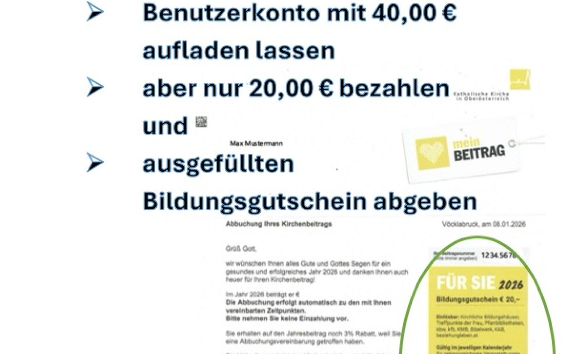 Werbung Bildungsgutschein